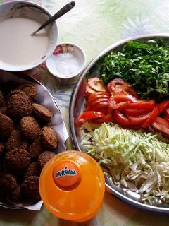 صورة لوصفة الفلافل اللبنانية