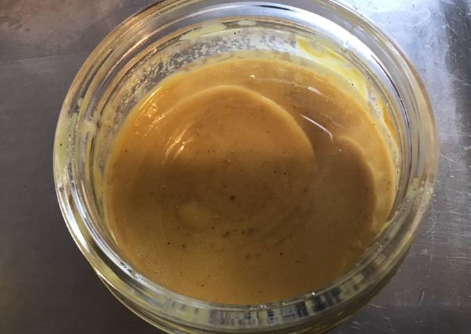 How to Prepare Sauce salade à la moutarde douce abricot et citron
