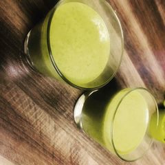Green Smoothie with Peanut Butter A picture of Green Smoothie with Peanut Butter.