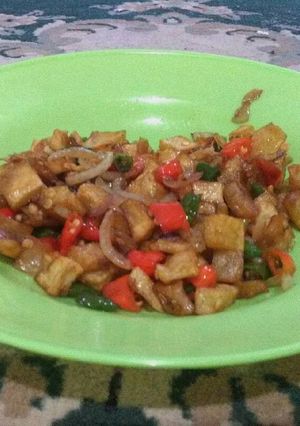 Foto resep Tumis kentang warna warni