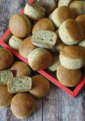 Édesburgonyás, paleo, gluténmentes. pogácsa recept fotója