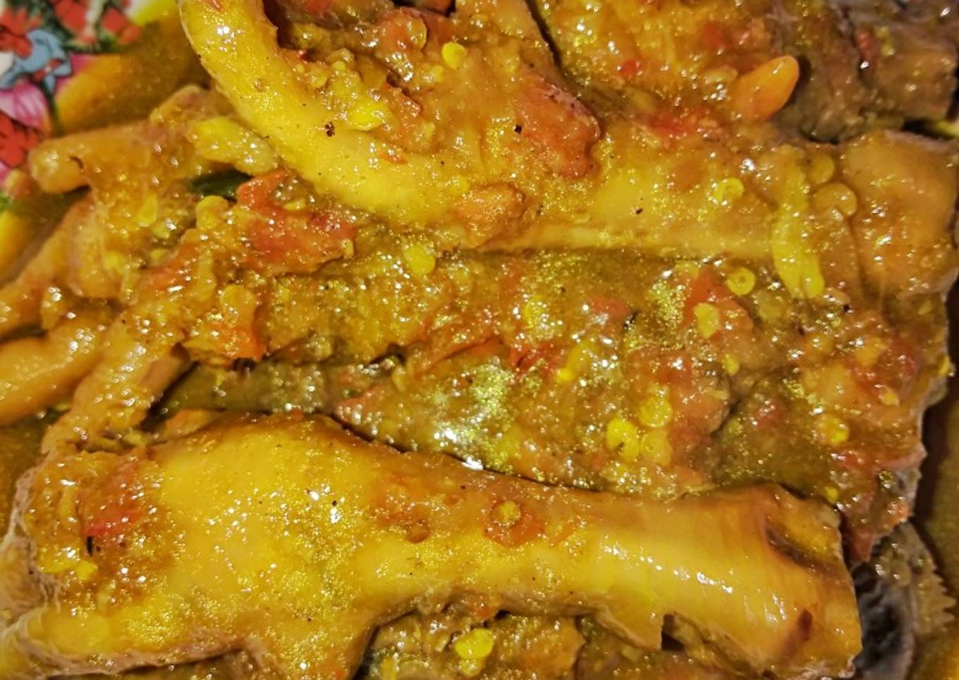 Resep Ceker kepala pedas, Menggugah Selera