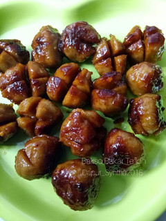 Foto resep Bakso Bakar Madu pakai teflon