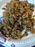 Beans, Peas, Rice, and Beef