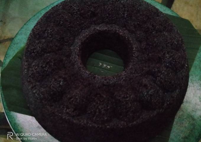 Bolu ketan hitam kukus