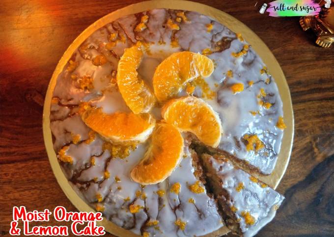 Recipe of Quick Moist Orange & Lemon cake