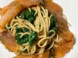 smoked salmon pasta