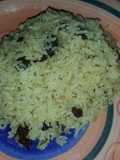 Arroz con pasas