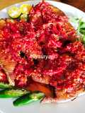 Balado Tenggiri dengan Asam Jeruk Kunci
