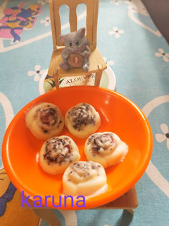 A picture of Whipped cream White chocolate homemade.