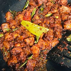 A picture of Fried mutton.