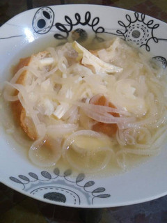 Una foto de Sopa de cebolla