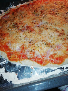 Una foto de Pizza con levadura Royal