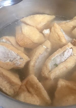 Foto resep Tahu sumpel Ayam dan Udang pakai kuah