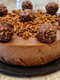 Tarta Ferrero Rocher sin horno
