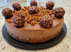 Foto principal de Tarta Ferrero Rocher sin horno