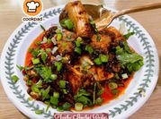 Gambar steam tofu and prawn