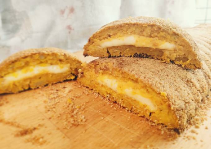 Polpettone di zucca ripieno