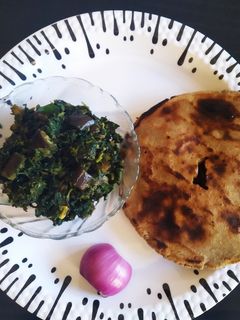 લીલી મેથી રીંગણ નુ શાક રેસીપી મુખ્ય ફોટો