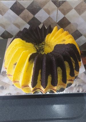 Foto resep Marmer Cake (No Bp, no Sp)