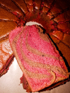 Foto resep Black and Red Velvet Chiffon Cake