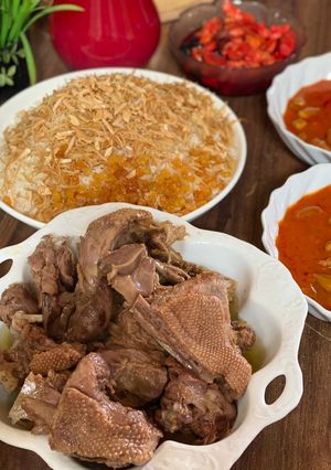صورة لوصفة الوز مع الرز الكوردى