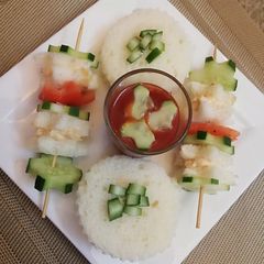 A picture of Chicken mayo sandwich.