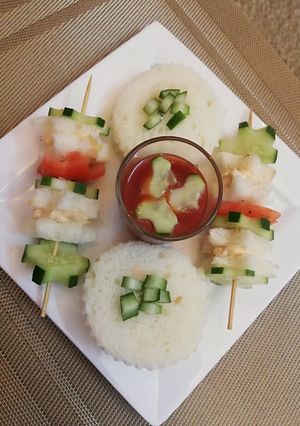 A picture of Chicken mayo sandwich.