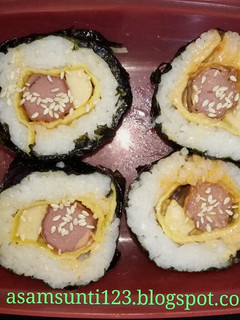 Foto resep Nasi Gulung / Sushi Sederhana