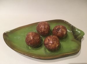 รูปของ Peanut butter energy bites