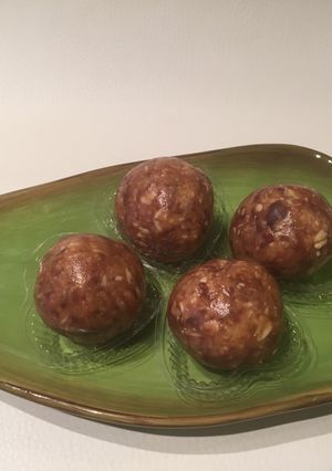 รูปของ Peanut butter energy bites