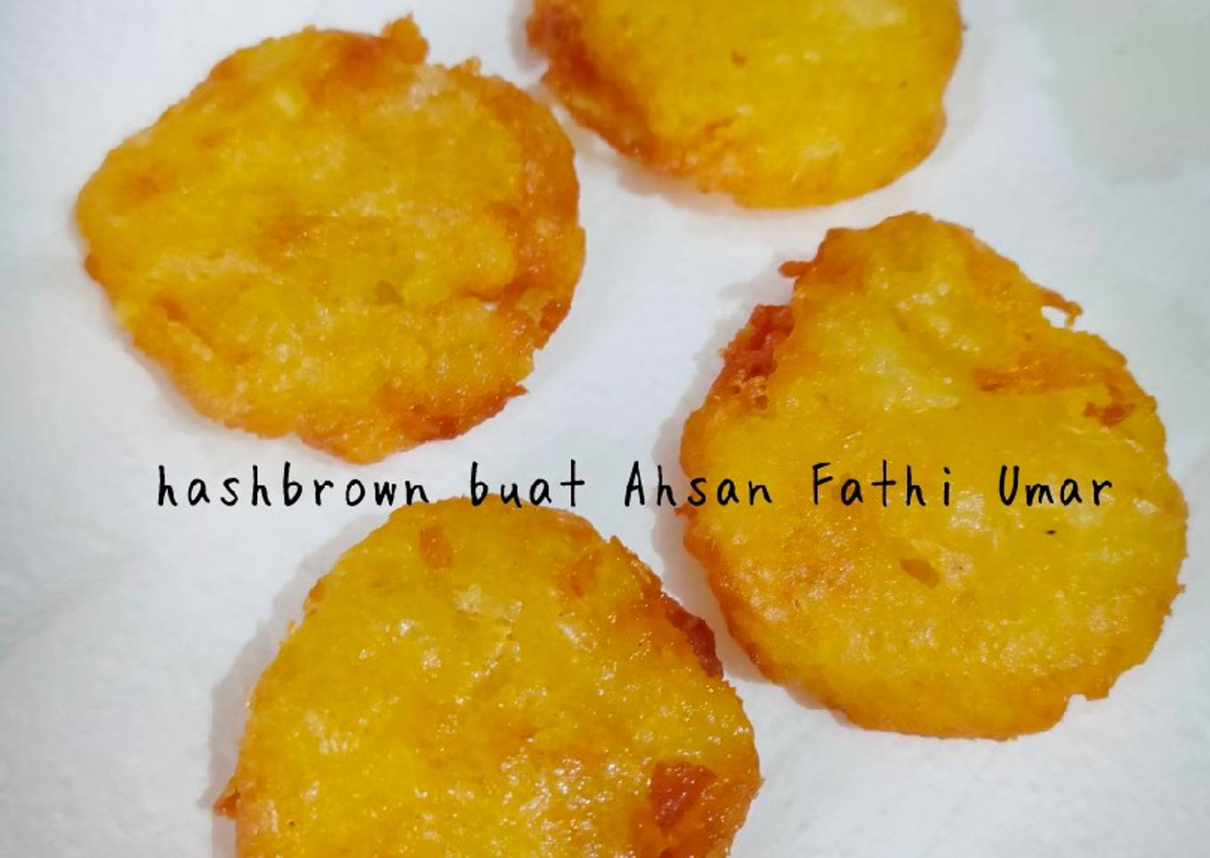 Hashbrown Kentang Simpel