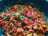 Kuey Teow Goreng Sotong
