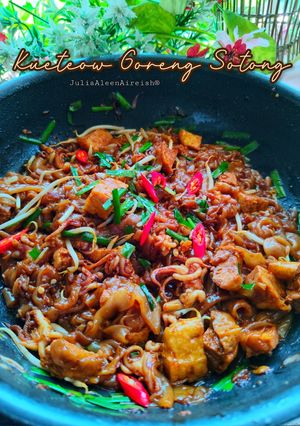 Gambar Kuey Teow Goreng Sotong