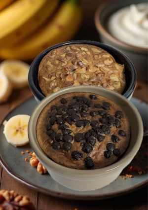 Foto di Cookie alla Banana in Tazza