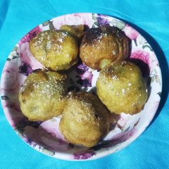 A picture of Oats Potato vada.