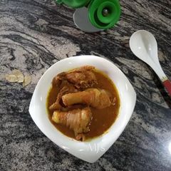 A picture of Spicy Chicken Bouillon Soup.