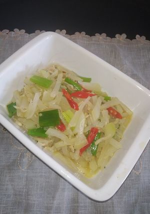 Foto resep 261. Tumis Kates Teri Medan