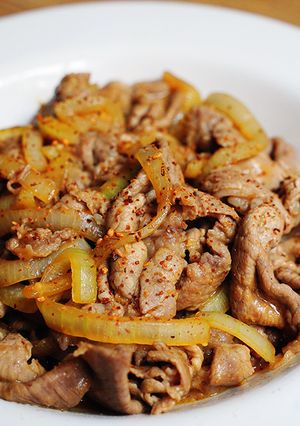 味噌炒豬肉 的食譜成品照片