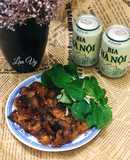 Thịt ba rọi 1 nắng áp chảo