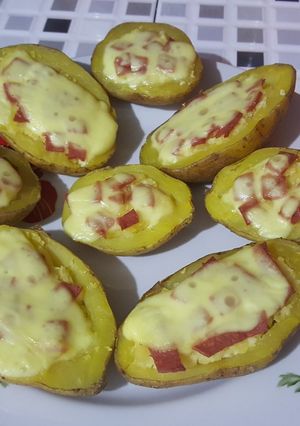Foto resep Baked potato cheese