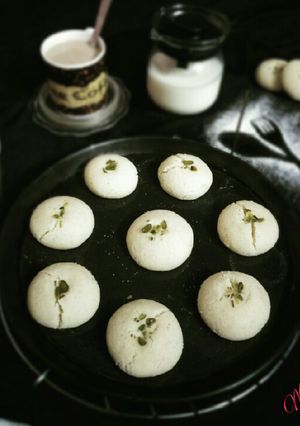 A picture of Butter cookies (only with 3 ingredients) quick and easy.