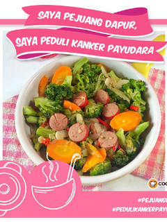 Foto resep Cah Brokoli Wortel Sosis