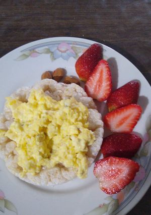 Una foto de Huevo revuelto para desayunar