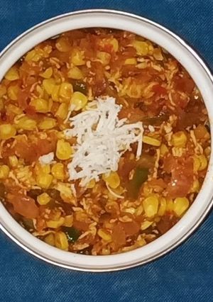 કોર્ન પનીર ભુરજી (Corn Paneer Bhurji Recipe In Gujarati) રેસીપી મુખ્ય ફોટો