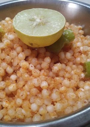 A picture of Sabudana Khichdi.
