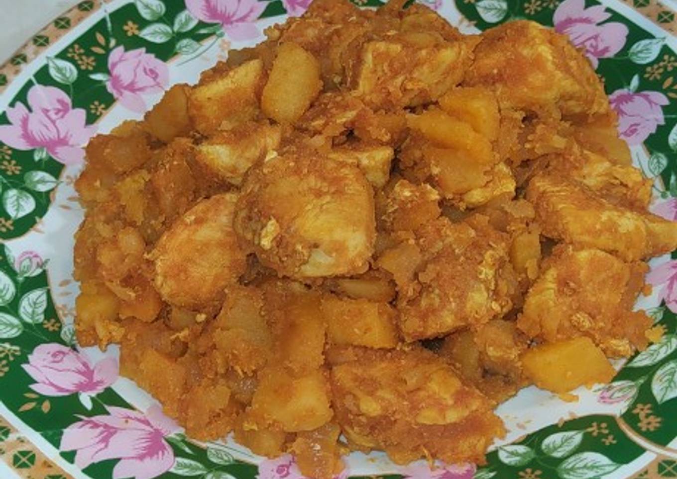 Chicken and potato dish