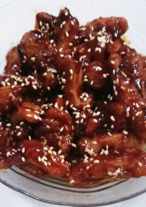 Foto resep Ayam Fillet Saos Madu