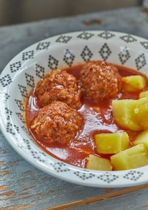 Paradicsomos húsgombóc 😊😋 recept fotója
