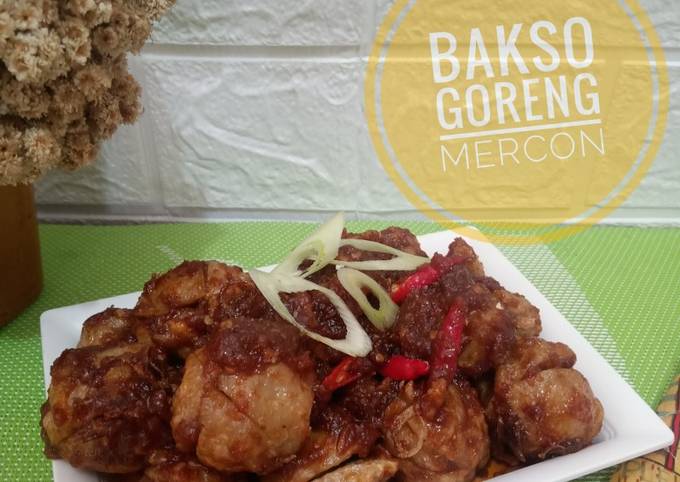 Resep Bakso Goreng Mercon Oleh Sa'adah Amsari - Cookpad